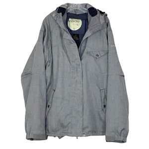Sessions Ridge Series Istodis Jacket in Grey with Recco Technology